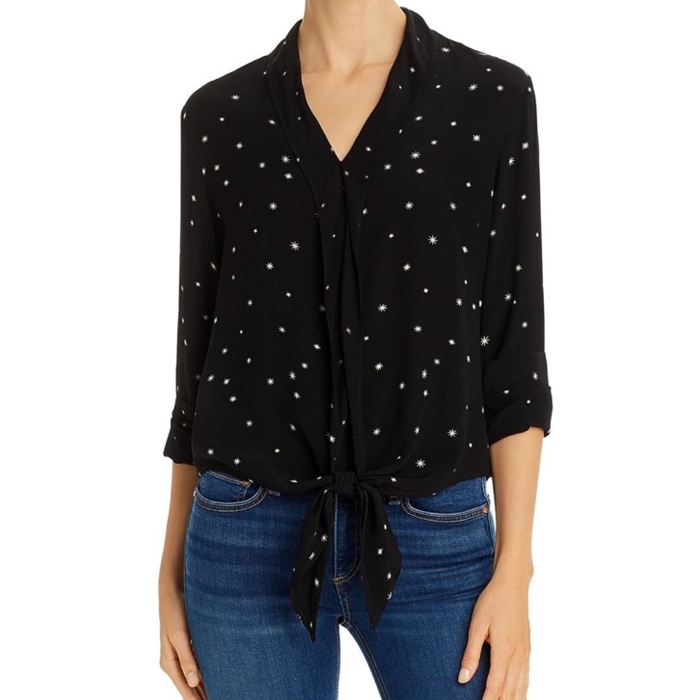 Rails “Ava” tie front blouse
